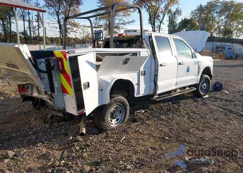 2023 Ford F-250 Xl из США, поврежденный, VIN 1FT7W2BA7PED11744